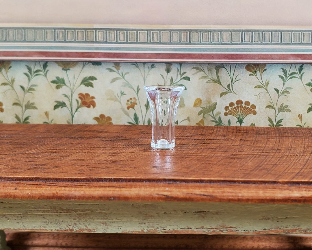Dollhouse Tall Clear Beer Glass 1:12 Scale Miniature Glasses Dishes - MiniatureCrush