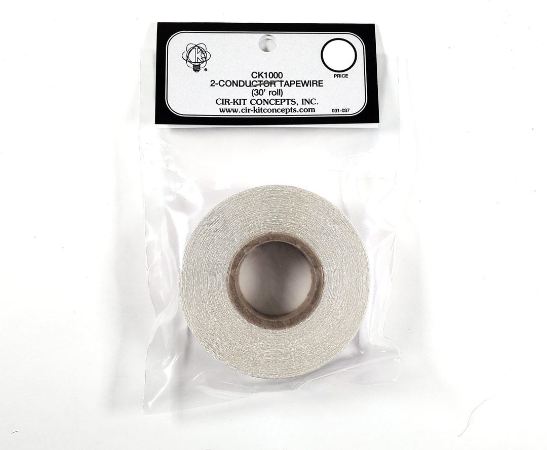 Dollhouse Tapewire 30' Foot Roll Cir - Kit 1000 2 Conductor Tape Wire - MiniatureCrush