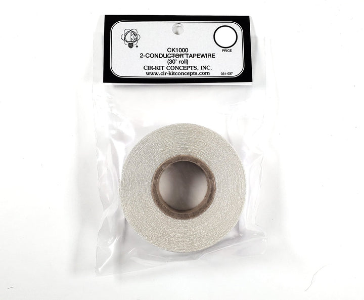 Dollhouse Tapewire 30' Foot Roll Cir - Kit 1000 2 Conductor Tape Wire - MiniatureCrush