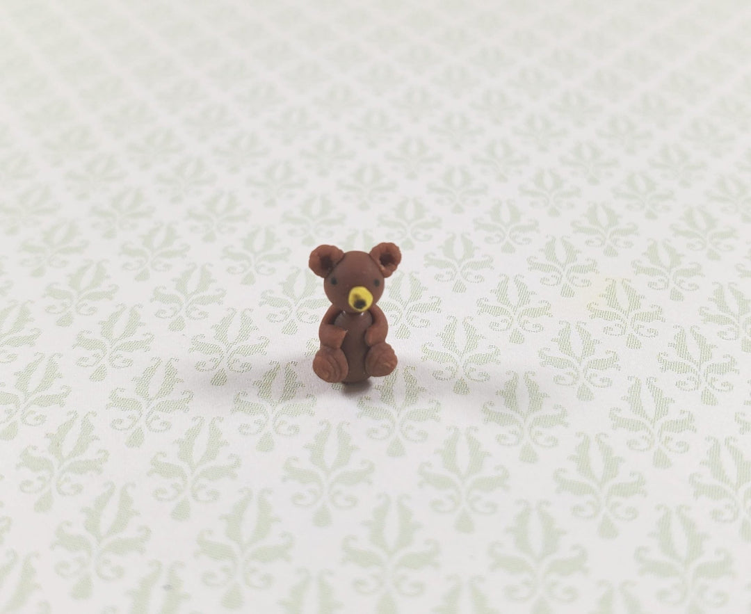 Dollhouse Teddy Bear Small 1:12 Scale Miniature Toys Accessories Decor - MiniatureCrush