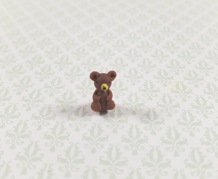 Dollhouse Teddy Bear Small 1:12 Scale Miniature Toys Accessories Decor - MiniatureCrush
