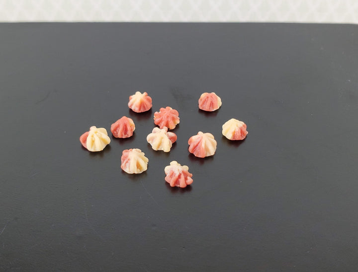 Dollhouse Tiny Cookies Set of 10 1:12 Scale Miniatures Food Groceries Bakery - MiniatureCrush