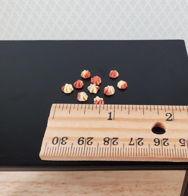 Dollhouse Tiny Cookies Set of 10 1:12 Scale Miniatures Food Groceries Bakery - MiniatureCrush