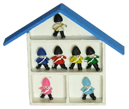 Dollhouse Toy Soldier Collection Shadowbox 1:12 Scale Miniature Decor Accessory - MiniatureCrush