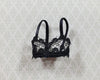 Dollhouse Underwear Ladies Bra Black 1:12 Scale Miniature