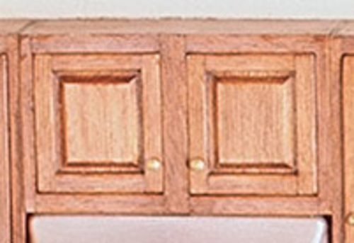 Dollhouse Upper Cabinet DIY Kit 1:12 Scale Miniature Houseworks 13408 - MiniatureCrush