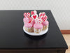 Dollhouse Valentine's Day Cupcakes 1:12 Scale Miniature Dessert Food