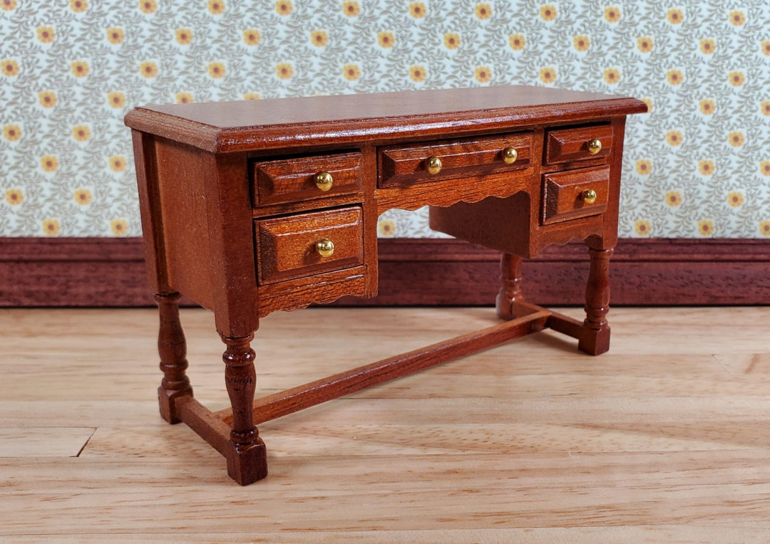 Dollhouse Vanity or Dressing Table with Drawers 1:12 Scale Miniature Furniture - Miniature Crush