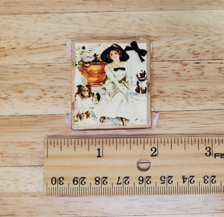 Dollhouse Victorian Corset in Gift Box 1:12 Scale Miniature Decor - MiniatureCrush