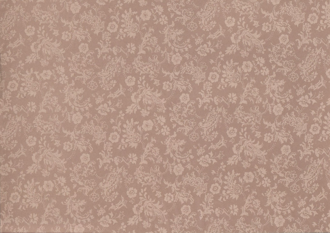 Dollhouse Wallpaper Beige Damask 3 Sheets MiniGraphics 1:12 Scale Miniature - Miniature Crush