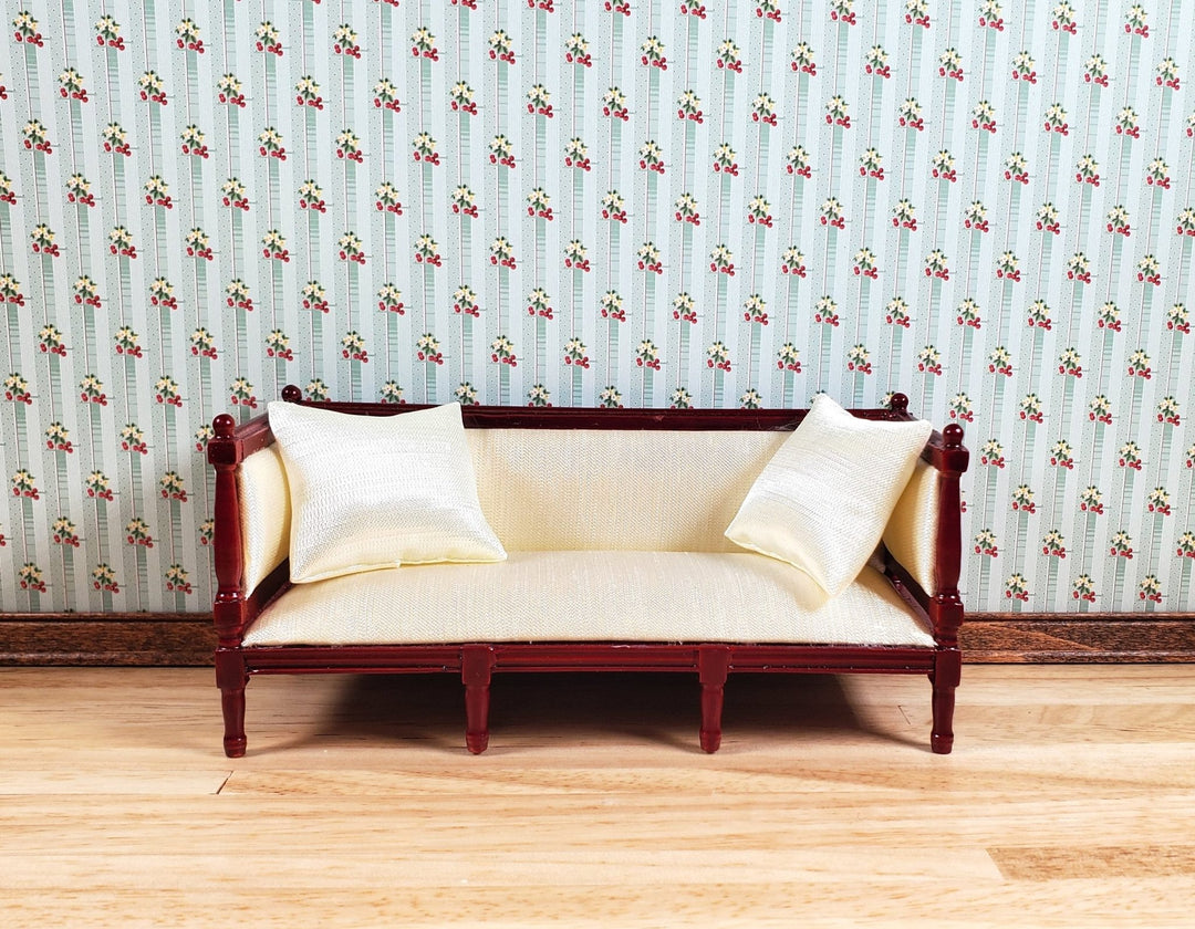 Dollhouse Wallpaper Cherries and Blossoms Bradbury & Bradbury 1:12 Scale - MiniatureCrush