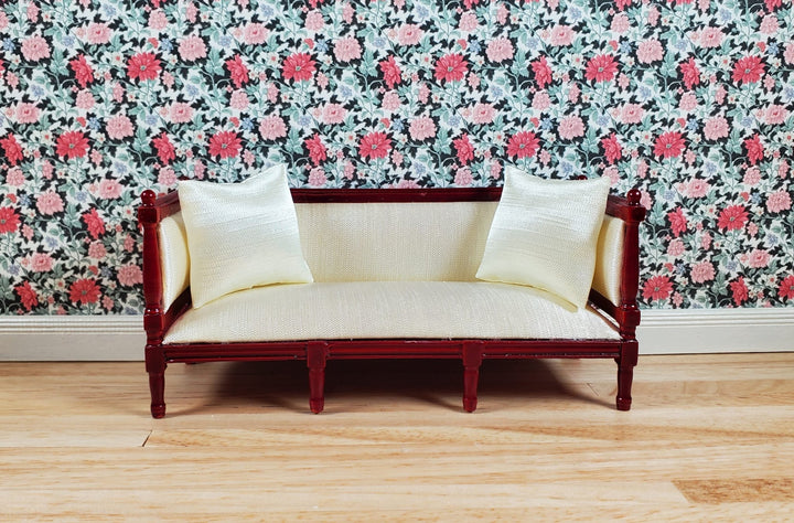 Dollhouse Wallpaper Coral Floral 1:12 Scale by MiniatureCrush - MiniatureCrush