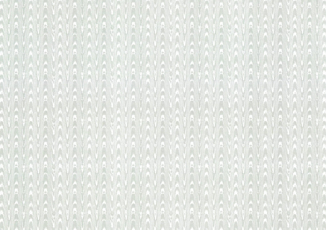 Dollhouse Wallpaper Silk Moire Gray on White 1:12 Scale Itsy Bitsy Miniatures - Miniature Crush