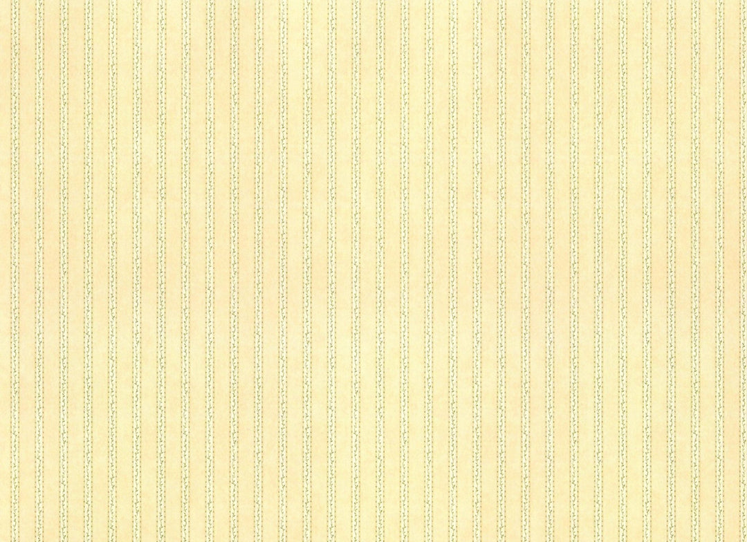 Dollhouse Wallpaper Stripes Green & Beige "Vine Stripe Green" 1:12 Scale Itsy Bitsy - Miniature Crush