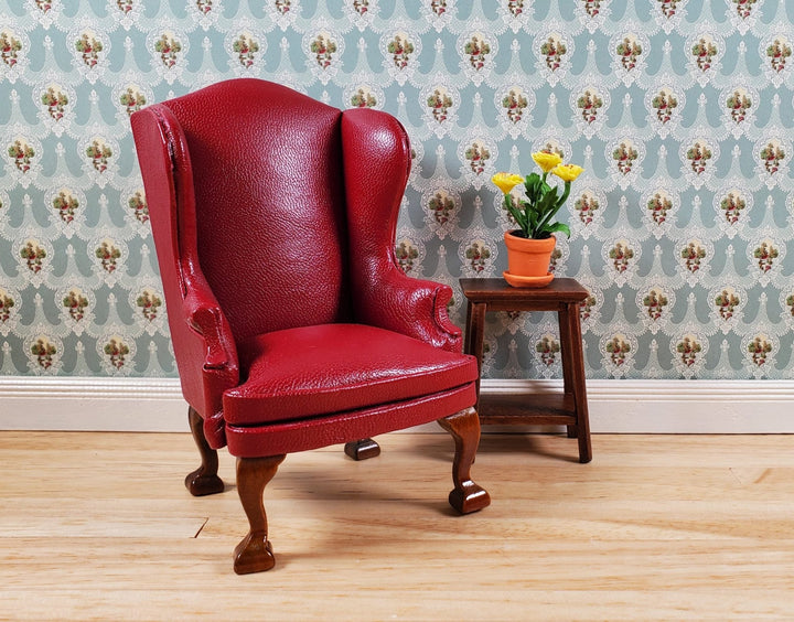 Dollhouse Wallpaper The Old Mill Blue Gray Bradbury & Bradbury 1:12 Scale - MiniatureCrush