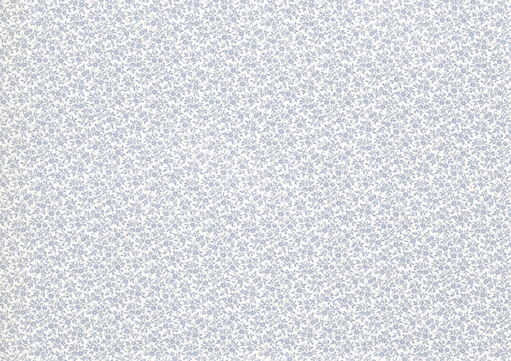 Dollhouse Wallpaper Tiny Periwinkle Lace 3 Sheets White Pink Green Blue 1:12 - MiniatureCrush