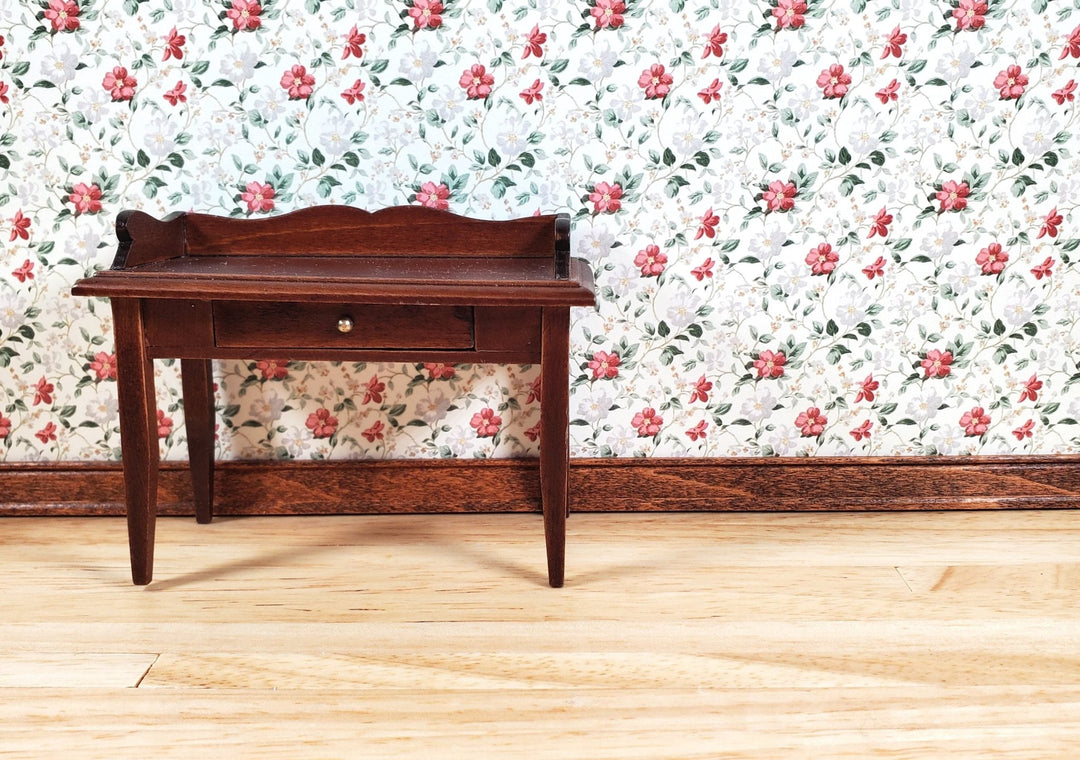 Dollhouse Wallpaper Wild Roses Floral 1:12 Scale by MiniatureCrush - MiniatureCrush