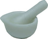 Dollhouse White Ceramic Mortar and Pestle 1:12 Scale Miniature