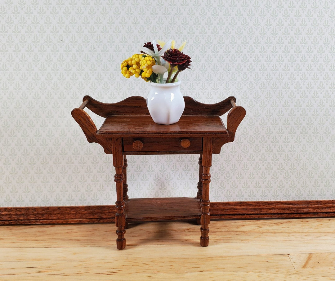 Dollhouse White Vase Ceramic LARGE 1:12 or 1/6 Scale Miniature Scenes - MiniatureCrush