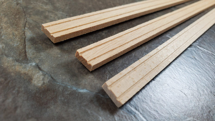 Dollhouse Window and Door Casing 3 Pieces 3/8" x 18" long 1:12 Scale HW7141 - MiniatureCrush