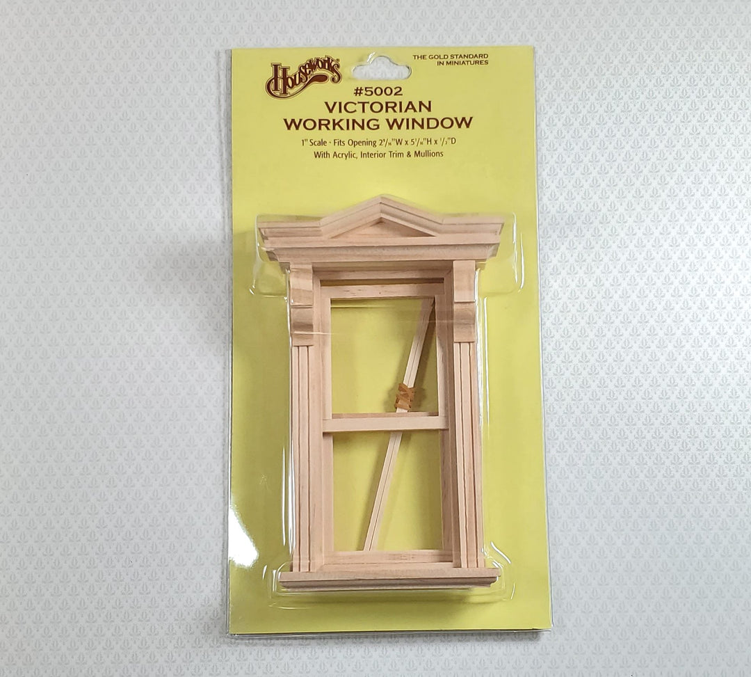 Dollhouse Window Victorian Working 1:12 Scale Miniature Houseworks 5002 - MiniatureCrush