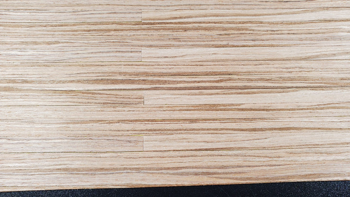 Dollhouse Wood Floor Weathered Oak Real Wood Peel & Stick 1:12 Scale 17" x 11" - MiniatureCrush