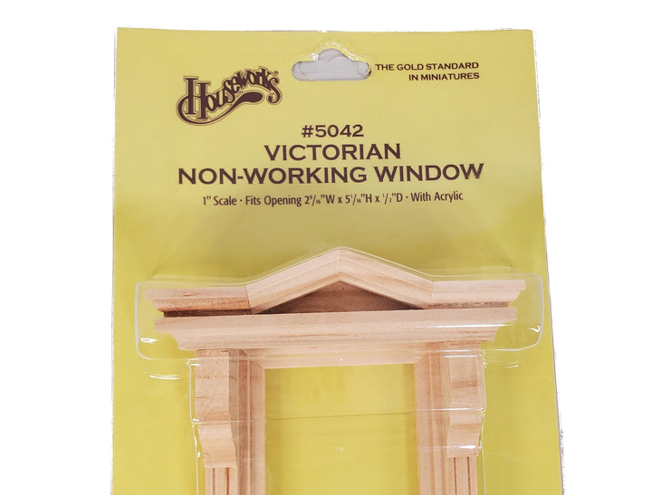 Dollhouse Window Victorian Non-Working 1:12 Scale Miniature Houseworks #5042
