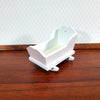 Dollhouse Cradle Small Crib for Nursery White Finish 1:12 Scale Miniature Furniture