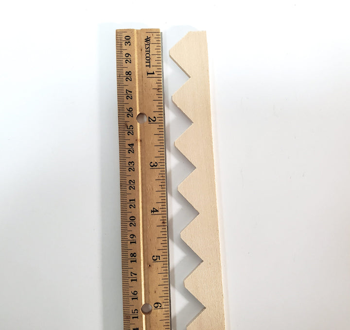 Dollhouse Stair Stringer for Making Stairs DIY Miniature Building 10.5" Ceilings NE897