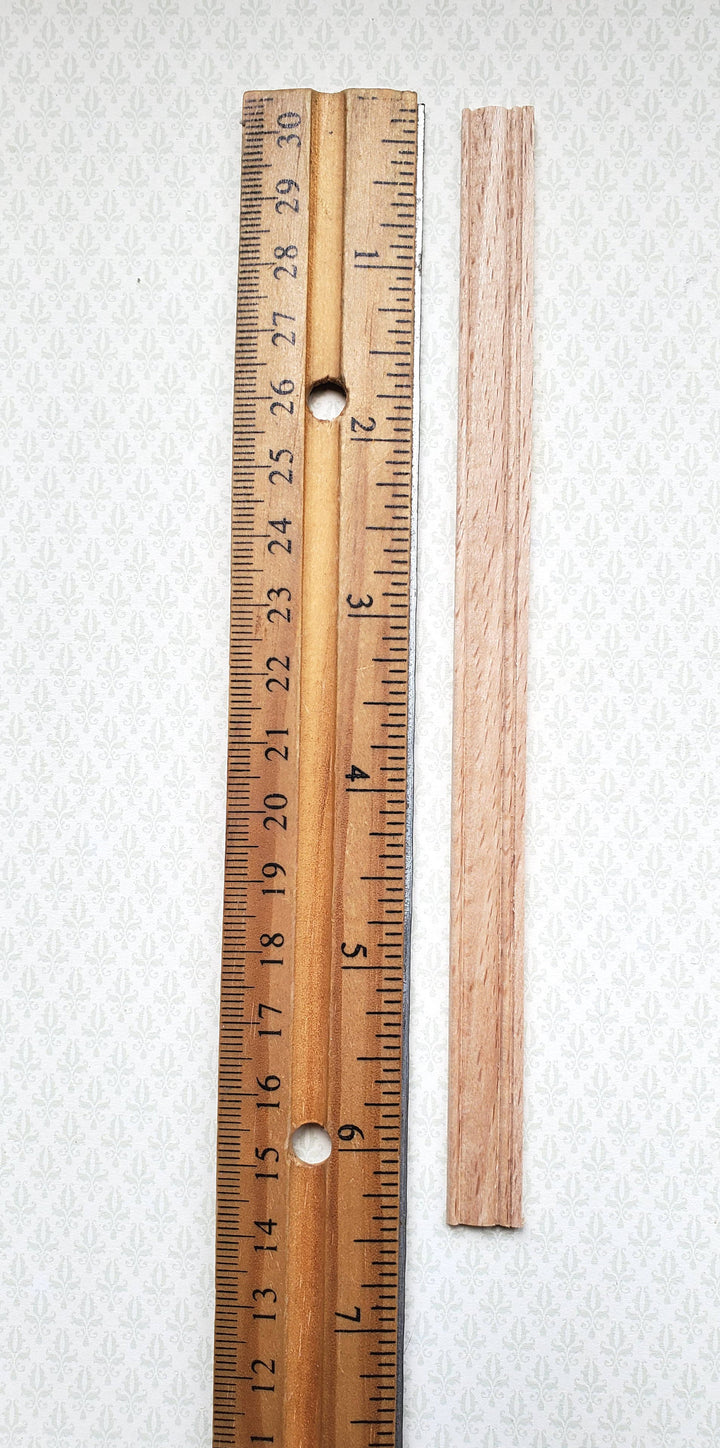 Dollhouse Miniatures Window Casing 6" Trim x12 Pieces 1:12 Scale Building 70306