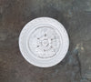 Dollhouse Large Cast Resin Ceiling Rose Medallion 1:12 Scale Miniature 2 11/16