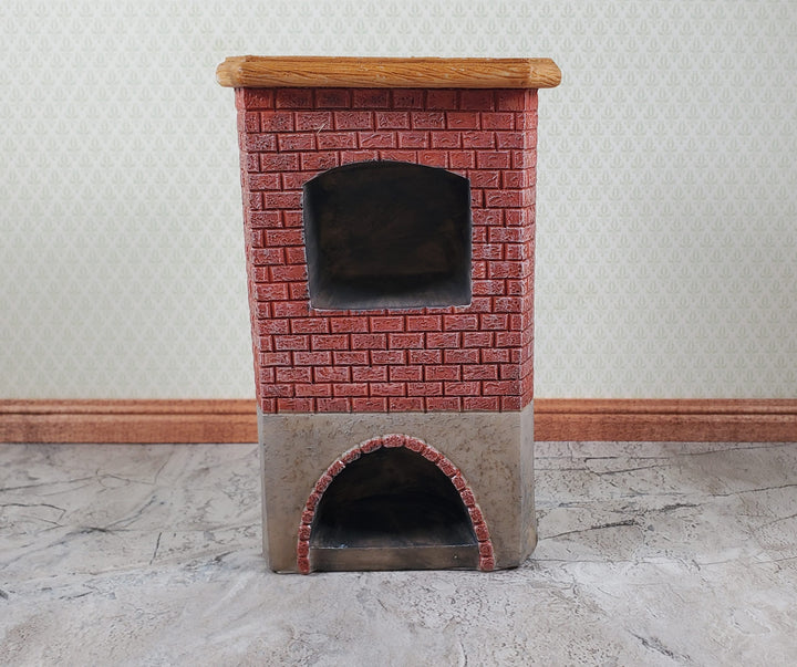 Dollhouse Small Brick Corner Oven by Reutter 1:12 Scale Miniature