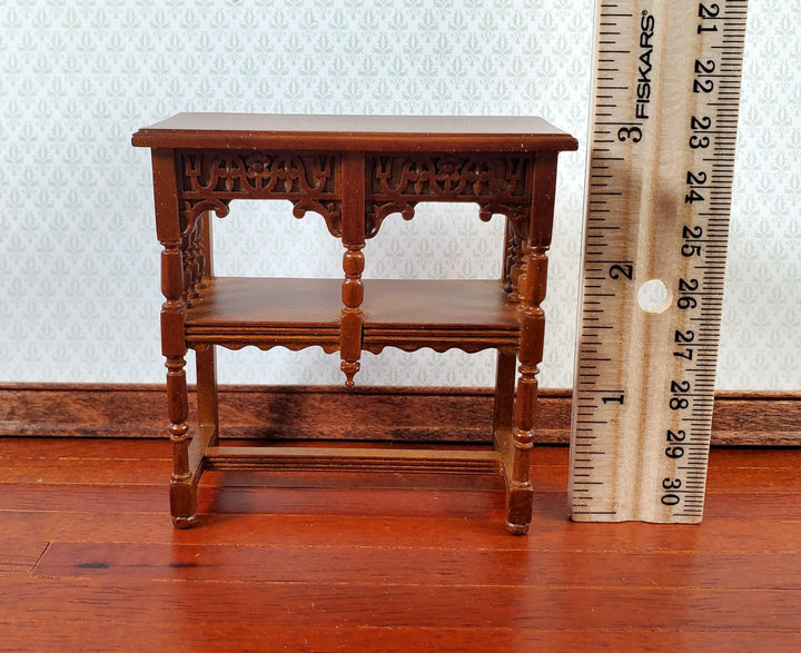 JBM Dollhouse Court Cupboard Tudor Medieval Style 1:12 Scale Miniature Furniture - Miniature Crush