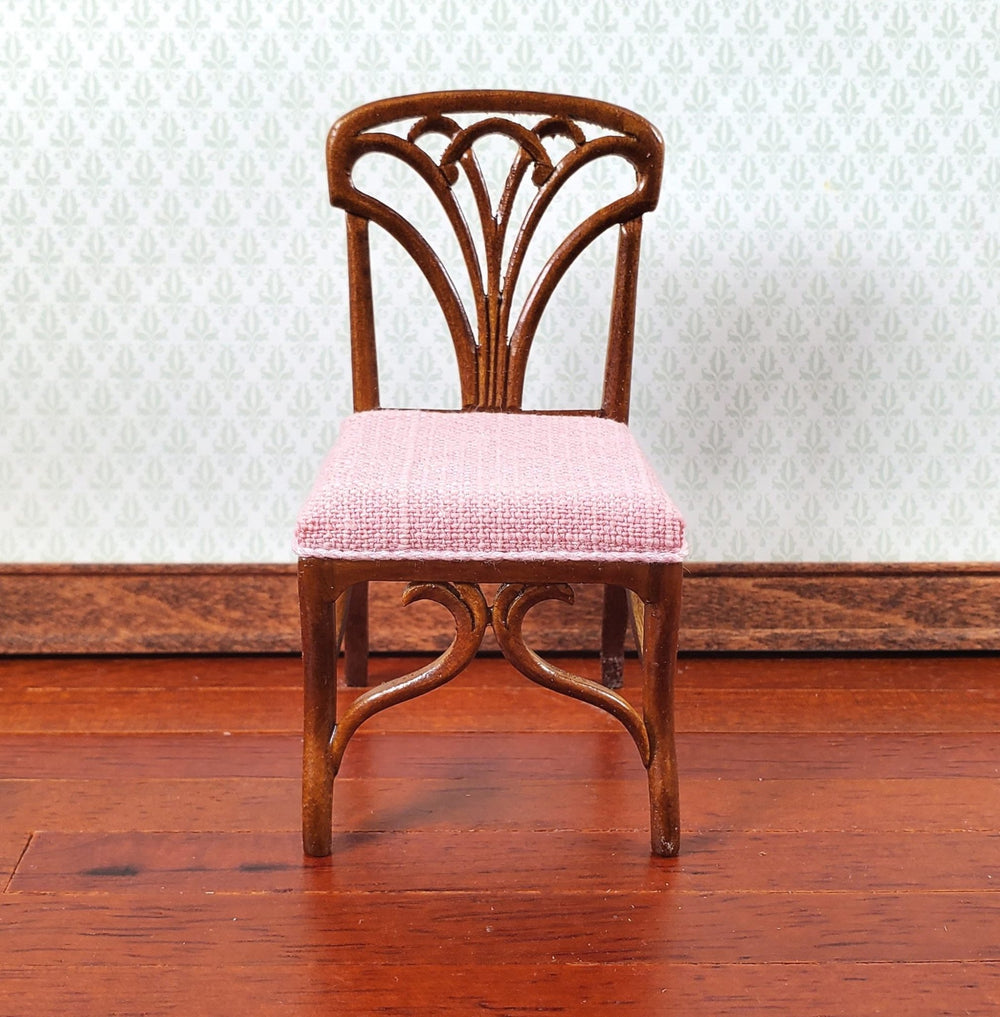 JBM Dollhouse Dining Chair Art Nouveau Style 1:12 Scale Miniature Furniture - Miniature Crush
