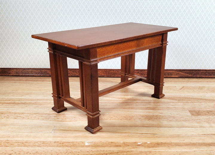 JBM Dollhouse Tall Table Counter Height Mission Style 1:12 Scale Miniature - Miniature Crush