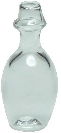Miniature Clear Glass Bottle 1:12 Scale Miniature Jars Bottles - MiniatureCrush