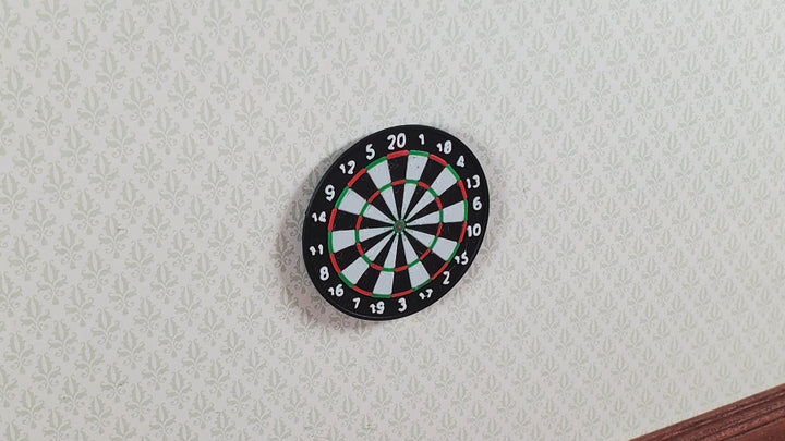 Miniature Dart Board Game Darts 1:12 Scale Dollhouses Scale Model Dioramas - Miniature Crush