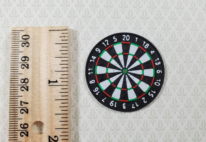 Miniature Dart Board Game Darts 1:12 Scale Dollhouses Scale Model Dioramas - Miniature Crush