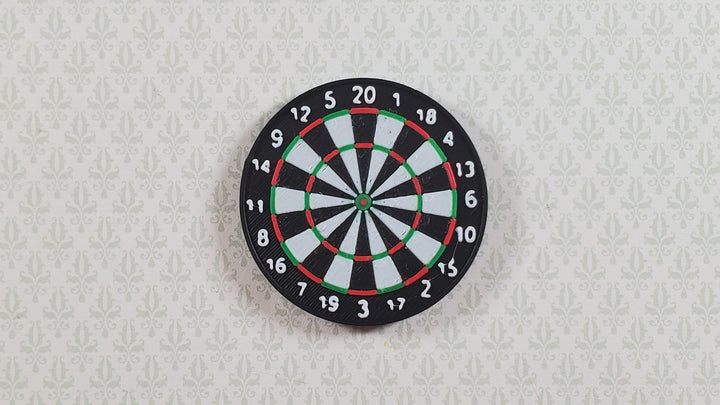 Miniature Dart Board Game Darts 1:12 Scale Dollhouses Scale Model Dioramas - Miniature Crush