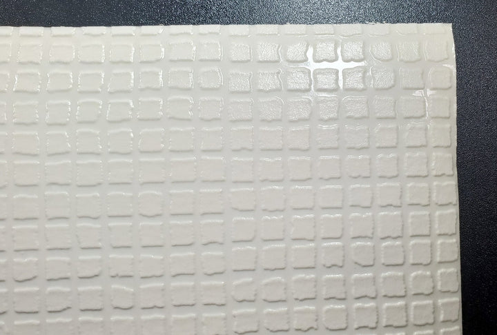 Miniature Dimensional Cream Tile Squares Flooring 1:12 Scale Model Scenery - MiniatureCrush