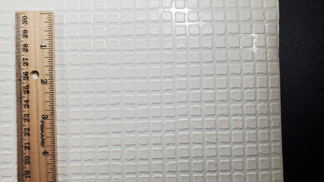 Miniature Dimensional Cream Tile Squares Flooring 1:12 Scale Model Scenery - MiniatureCrush
