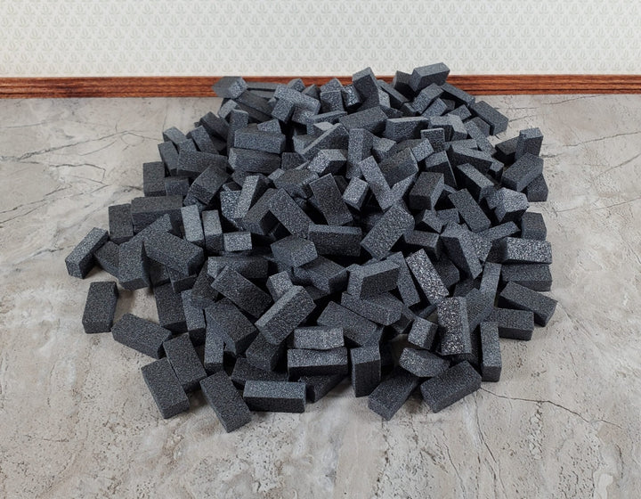 Miniature Foam Bricks 250 Loose Precut Pieces Dioramas Model Building 3/4" Long - Miniature Crush