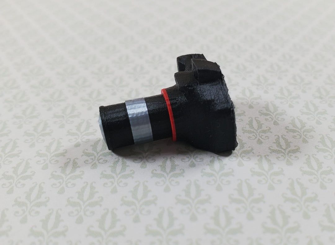 Miniature Prop Film Camera with Zoom Lens Modern Style 1:12 Scale Action Figures - Miniature Crush