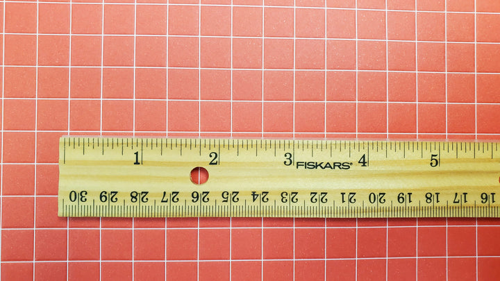 Miniature Quarry Tile Floor Lightly Embossed Faux Flooring Red Card Stock - MiniatureCrush