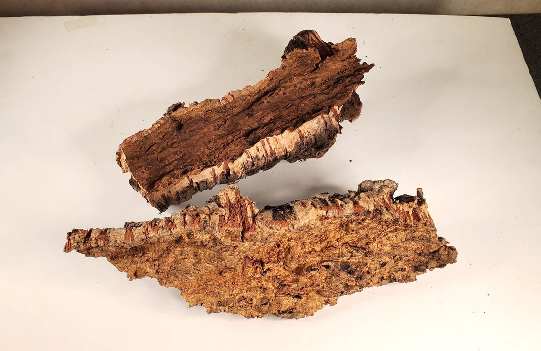 Natural Cork Bark Random 4 - 5 oz Pack JAVIS Model RR Dioramas Scenery Terrariums - MiniatureCrush
