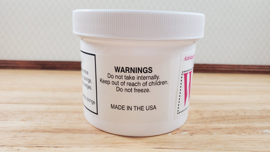 New Creations Dollhouse Wallpaper Paste Gel 5 oz Dries Clear - MiniatureCrush