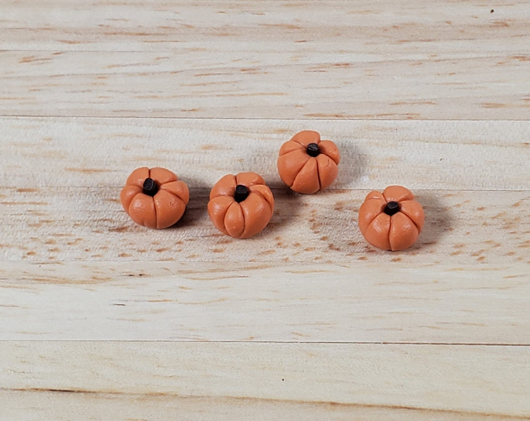 Tiny Pumpkins Gourds for Miniature Scenes x4 Fall Halloween Decoration Dollhouse - Miniature Crush