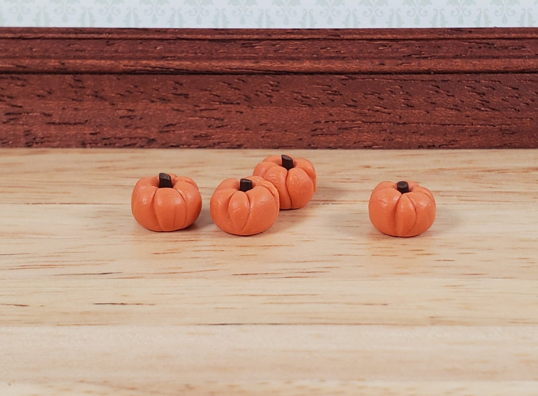 Tiny Pumpkins Gourds for Miniature Scenes x4 Fall Halloween Decoration Dollhouse - Miniature Crush