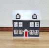 1:144 Scale Dollhouse Miniature Dolls House with Red Door Plastic