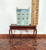 1:144 Scale Dollhouse Resin Miniature The Classical Dolls House Blue/Green - Miniature Crush